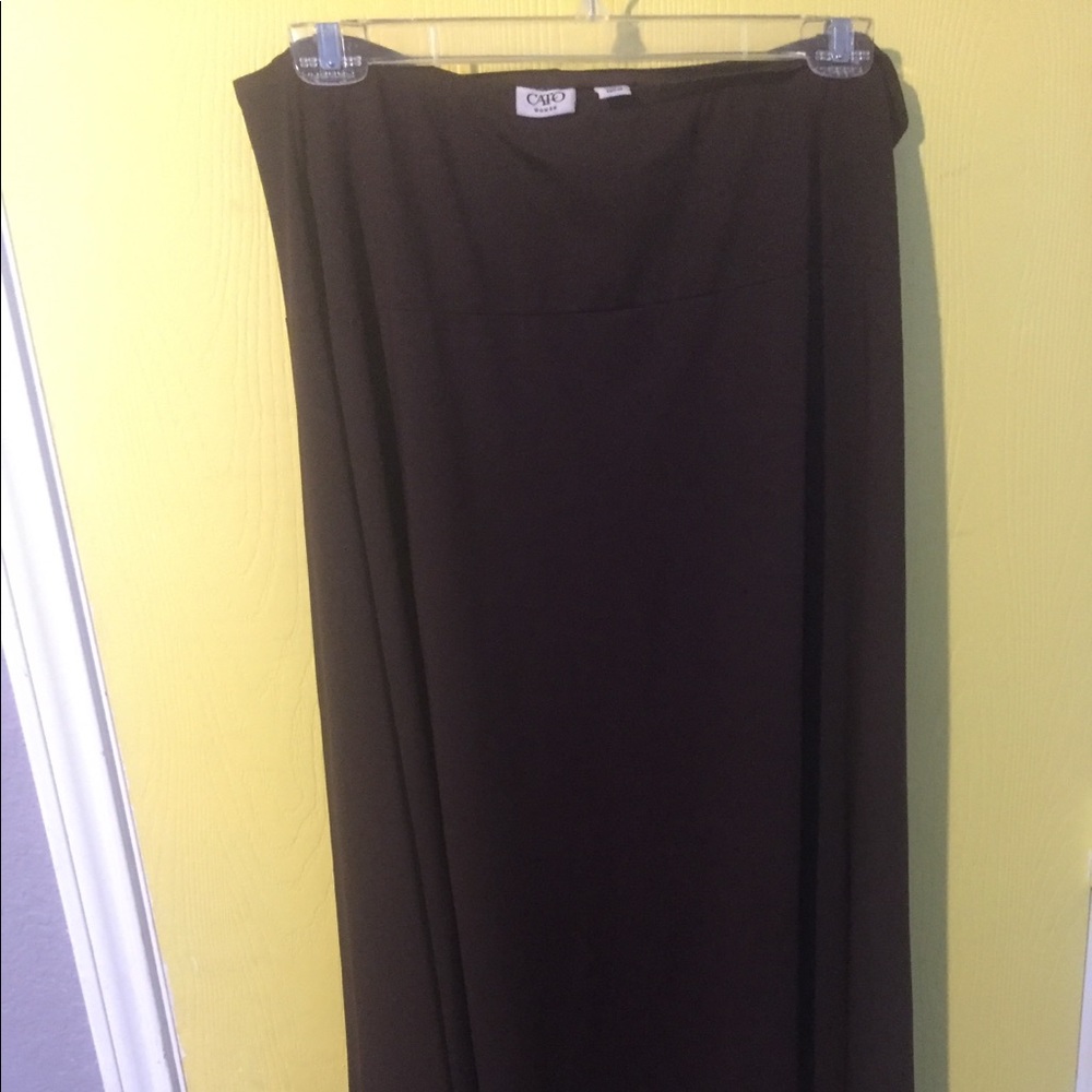 Cato brown skirt